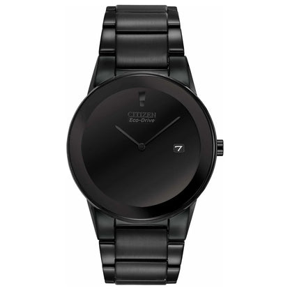 CITIZEN AXIOM - MEN'S ECO-DRIVE BLACK STAINLESS STEEL WATCH