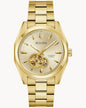 BULOVA CHAMPAGNE DIAL AUTOMATIC SURVEYOR 97A182 (M)