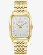 BULOVA SILVER DIAL CLASSIC TONY BENNETT SQUARE 97B236 (M)