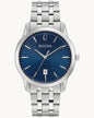 BULOVA BLUE DIAL QUARTZ SUTTON 96B338 (M)