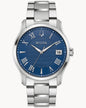 BULOVA BLUE DIAL QUARTZ WILTON 96B386 (M)