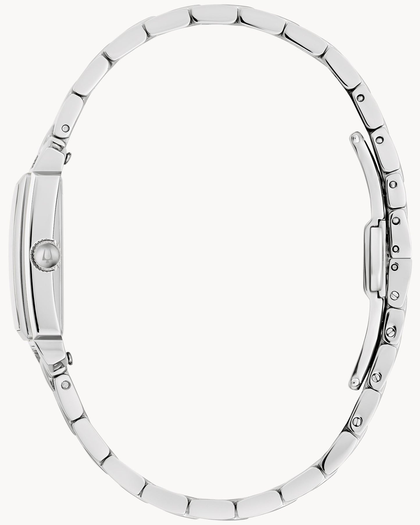 BULOVA GRAY MOTHER OF PEARL DIAL DIAMOND ACCENT SUTTON 96P252 (W)
