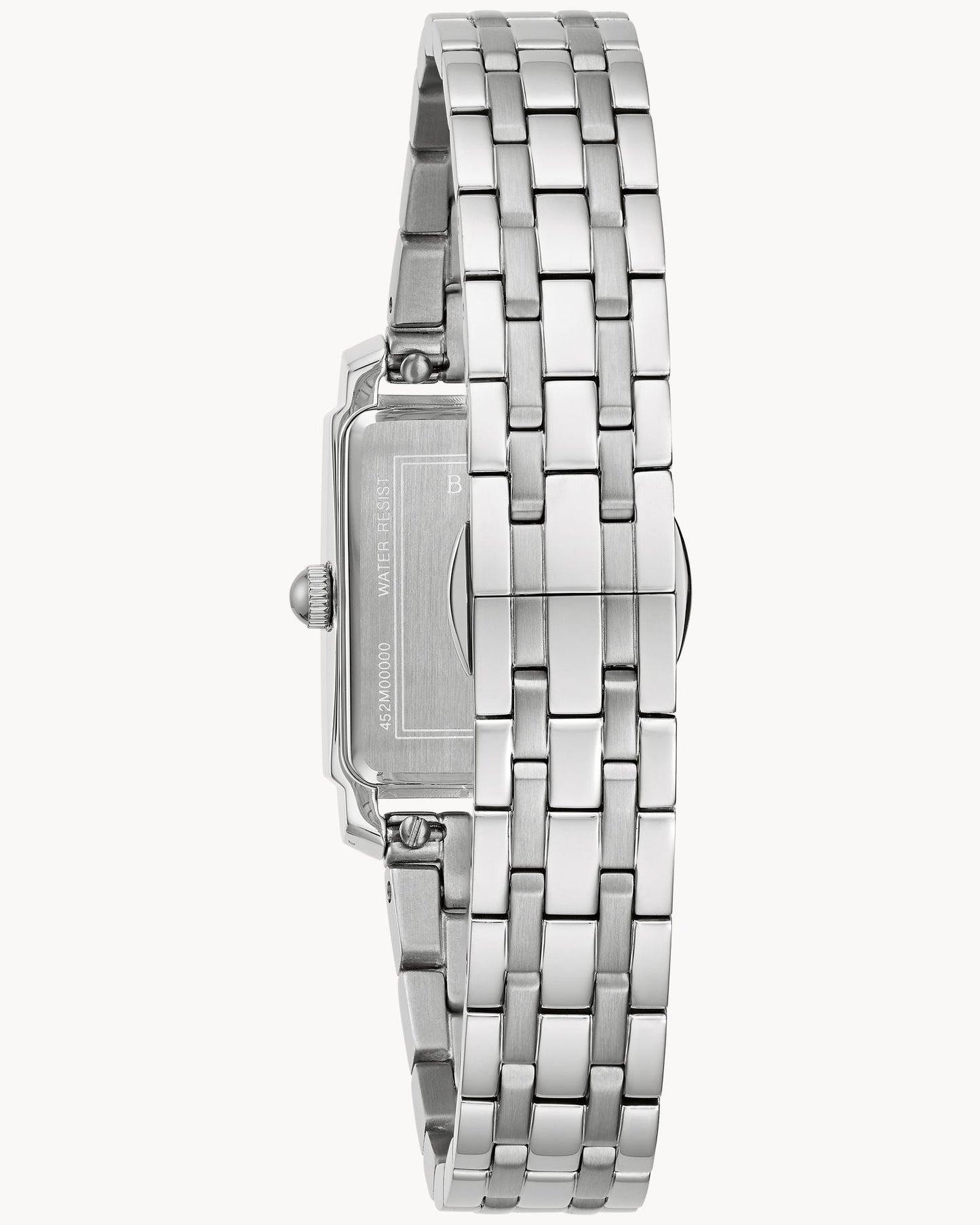 BULOVA GRAY MOTHER OF PEARL DIAL DIAMOND ACCENT SUTTON 96P252 (W)