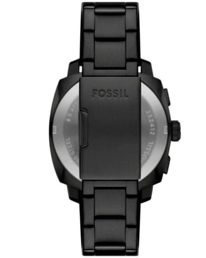 FOSSIL BLACK CHRONOGRAPH MACHINE STAINLESS STEEL FS6097 (M)