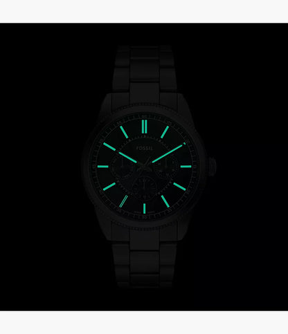 FOSSIL BLACK DIAL GUNMETAL MULTIFUNCTION PEARSON FS6136 (M)