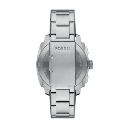 FOSSIL MACHINE CHRONOGRAPH BLACK DIAL STAINLESS STEEL MEN'S WATCH FS4776