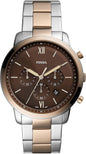 FOSSIL NEUTRA CHRONOGRAPH TWO TONE STAINLESS STEEL FS5869 (M)