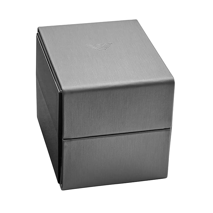 EMPORIO ARMANI AR1683 GIANNI T-BAR TWO TONE LADIES WATCH