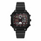 FOSSIL RETRO ANALOGUE DIGITAL BLACK STAINLESS STEEL FS5891