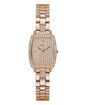 GUESS WOMEN'S ANALOG ROSE GOLD-TONE STAINLESS STEEL WATCH 25MM