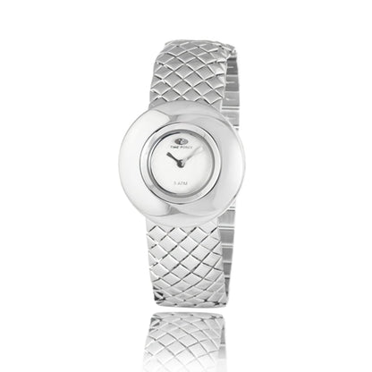 Guess Women’s Silver Stainless Steel Quartz Watch TFTF2650L02M1AC