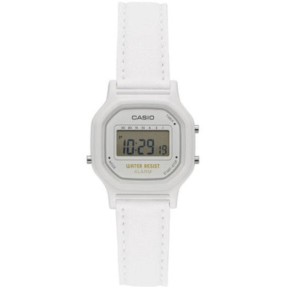 CASIO DIGITAL WHITE STRAP WATCH LA-11WL-7APB (W)