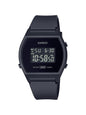 CASIO SPORTS DIGITAL STOPWATCH TIMER BLACK RESIN  LW-204-1BCF (W)