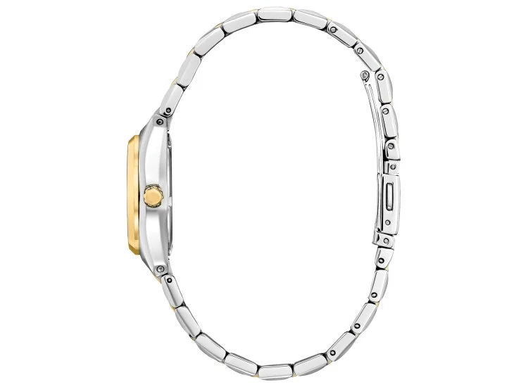 CITIZEN CORSO - WOMEN'S WHITE DIAL STAINLESS STEEL BRACELET WATCH