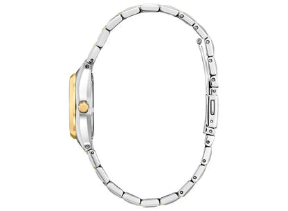 CITIZEN CORSO - WOMEN'S WHITE DIAL STAINLESS STEEL BRACELET WATCH
