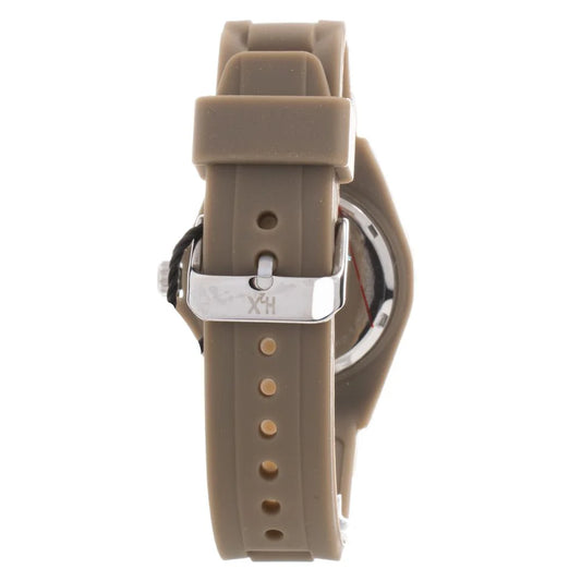 HAUREX BROWN SILICON STRAP WATCH HASV382UV3AC