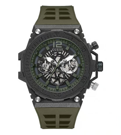 GUESS GREEN SYNTHETIC QUARTZ ANALOG WATCH