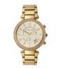 MICHAEL KORS - PARKER GOLD-TONE WATCH WITH STONES IN DIAL - MK5354 (W)