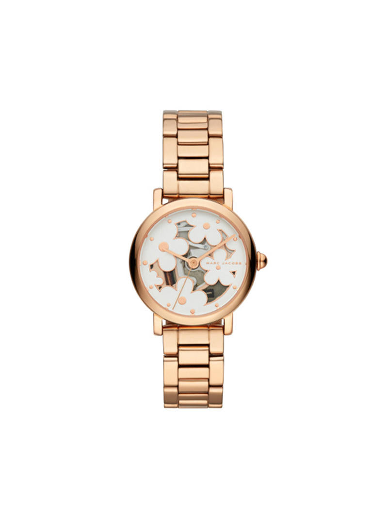 MARC JACOBS - CLASSIC ROSE-GOLD STAINLESS-STEEL QUARTZ FASHION WATCH - MJ3598 (W)