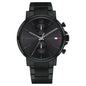 TOMMY HILFIGER DANIEL BLACK STEEL MEN’S MULTI-FUNCTION WATCH (1710414)