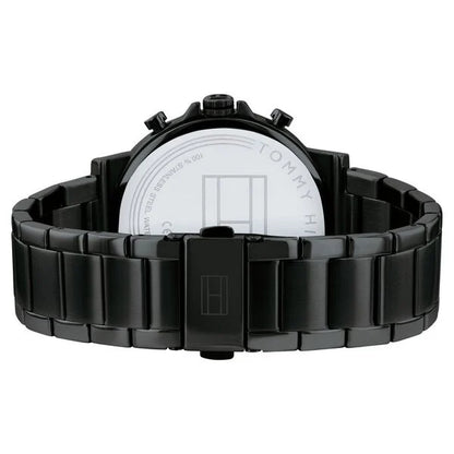 TOMMY HILFIGER DANIEL BLACK STEEL MEN’S MULTI-FUNCTION WATCH (1710414)