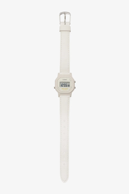 CASIO DIGITAL WHITE STRAP WATCH LA-11WL-7APB (W)