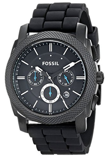 FOSSIL MACHINE CHRONOGRAPH QUARTZ BLACK DIAL MEN'S WATCH FS4487IE