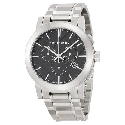 BURBERRY - THE SWISS CHRONOGRAPH STAINLESS STEEL WATCH - BU9351 (M)