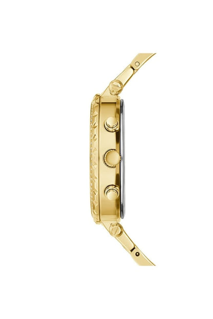 GUESS SOLSTICE LADIES GOLD-TONE SKELETON