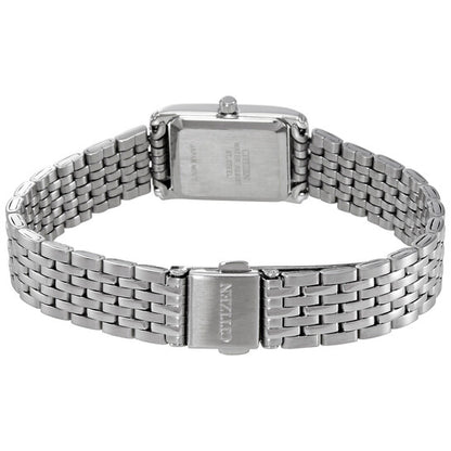 Citizen Quartz Women's Silver-Tone Stainless Steel Watch - EJ5850-57E