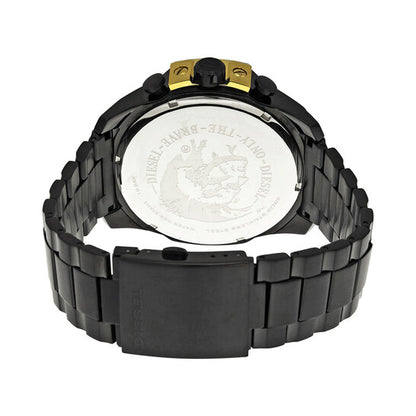DIESEL - MEGA CHIEF CHRONOGRAPH BLACK DIAL WATCH - DZ4338 (M)
