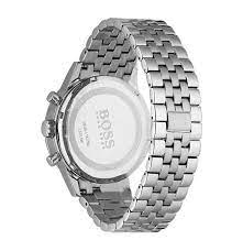 Hugo Boss Men’s Silver Arabic Dial Watch – 1512567
