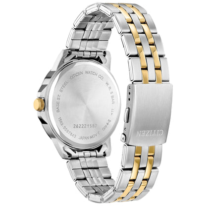 CITIZEN QUARTZ - CLASSIC TWO-TONE STAINLESS STEEL BRACELET WATCH
