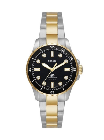 FOSSIL BLUE DIVE QUARTZ LADIES WATCH ES5349 (W)