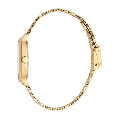 Juicy Couture Women’s Gold Bangle Quartz Watch – JUCO-1036181