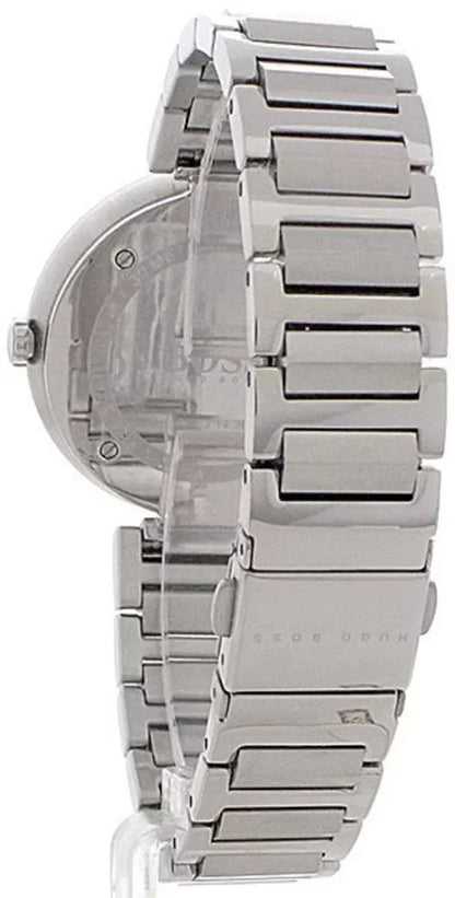 HUGO BOSS WATCH ALLUSION SILVER DIAL STAINLESS STEEL BAND - 1502414 (W)