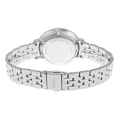 FOSSIL JACQUELINE SILVER DIAL STAINLESS STEEL WOMEN’S WATCH ES3433 (W)