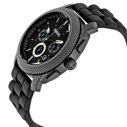 FOSSIL MACHINE CHRONOGRAPH QUARTZ BLACK DIAL MEN'S WATCH FS4487IE