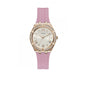 GUESS COSMO WOMEN'S PINK SILICONE WATCH