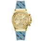 GUESS BLUE SILICONE QUARTZ ANALOG WATCH