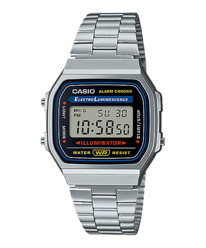 CASIO A168W-1 CLASSIC WRIST WATCH CASUAL DIGITAL QUARTZ (M)