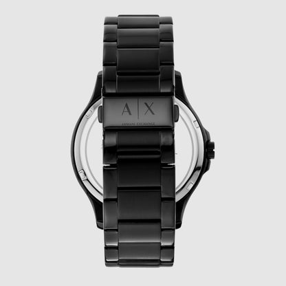 ARMANI EXCHANGE HAMPTON BLACK DIAL BRACELET & CUFF WATCH GIFT SET AX7101SET (M)