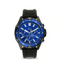 FOSSIL GARRETT QUARTZ BLUE STAINLESS STEEL FS5695 (M)