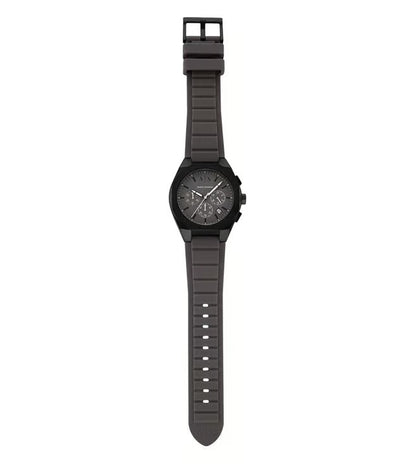 ARMANI EXCHANGE SYNC GRAY CHRONOGRAPH LEATHER STRAP WATCH AX4191 (M)