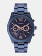 FOSSIL PERFECT BOYFRIEND BLUE CHRONOGRAPH DUAL TIME ES4093 (W)
