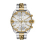 DIESEL SPIKED GOLD AND WHITE WATCH DZ4629 (M)