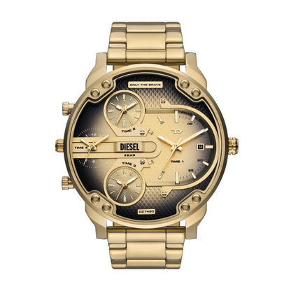 DIESEL CLIFFHANGER CHRONOGRAPH BLACK & GOLD DZ7490 (M)