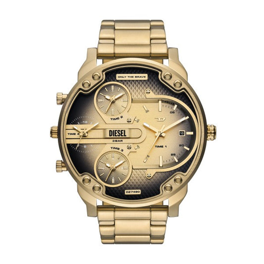DIESEL CLIFFHANGER CHRONOGRAPH BLACK & GOLD DZ7490 (M)