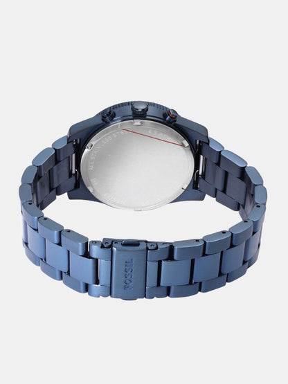 FOSSIL PERFECT BOYFRIEND BLUE CHRONOGRAPH DUAL TIME ES4093 (W)