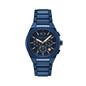 ARMANI EXCHANGE SYNC BLUE CHRONOGRAPH STAINLESS STEEL WATCH AX4189 (M)